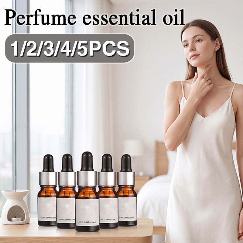 Perfume Fragrance Oil - 1/2/3/4/5PCS Óleo Essencial de Perfume, Perfume