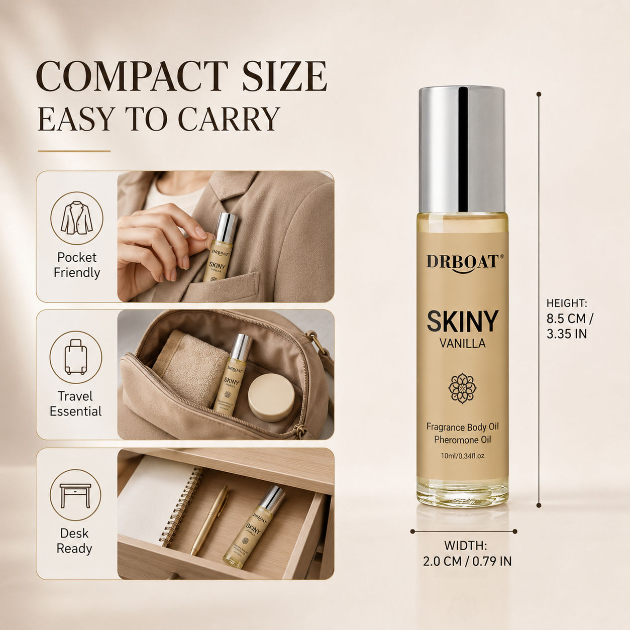 Óleo de fragrância roll-on par - Perfume Fragrance Oil avaliação e preço
