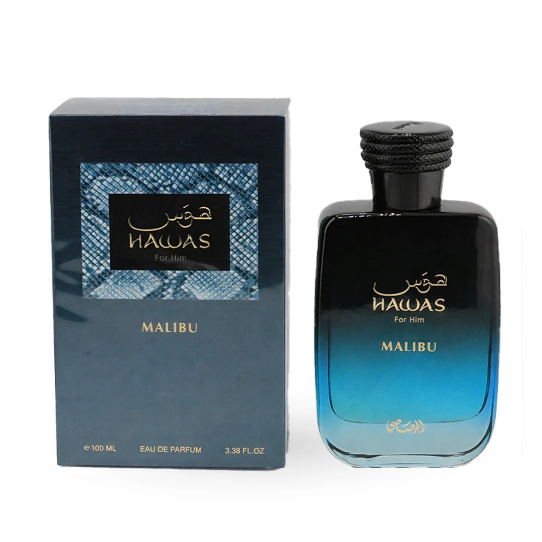 Rasasi Hawas Malibu Para Ele E - Perfume Fragrance Concentration avaliação e preço