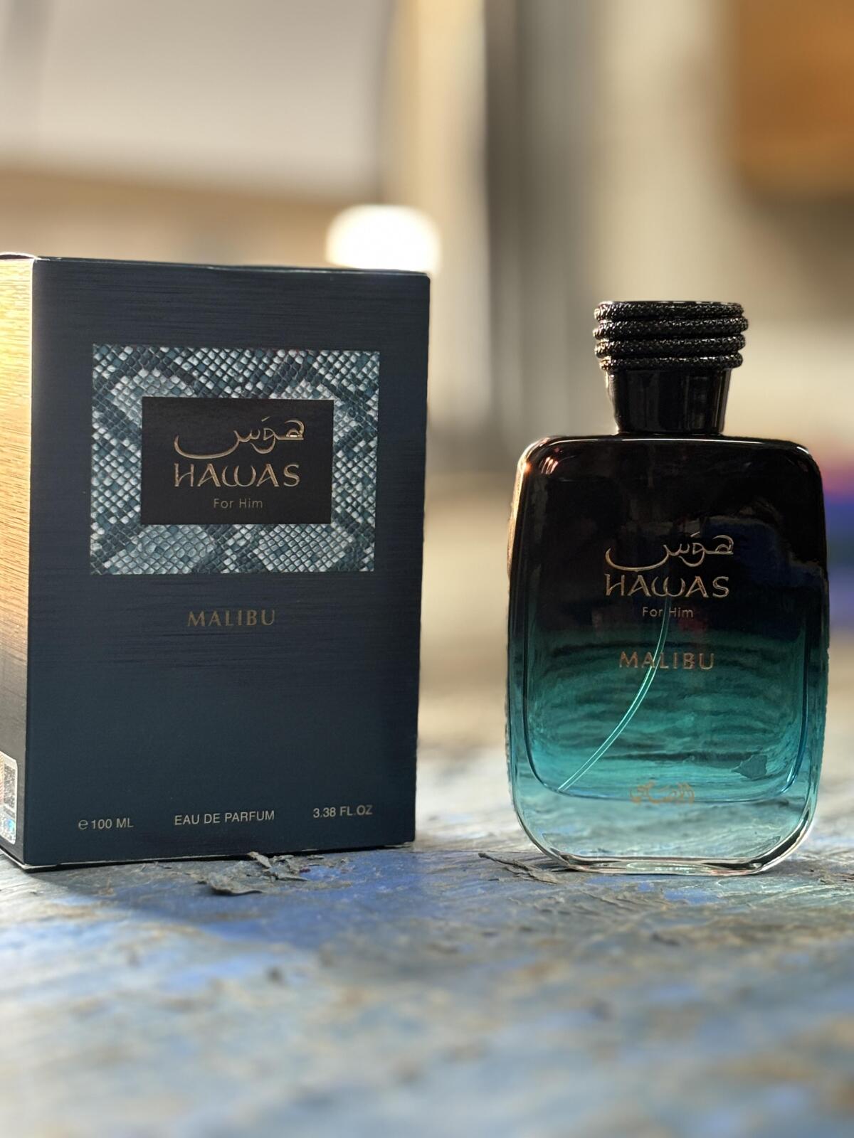 Rasasi Hawas Malibu Para Ele E - Perfume Fragrance Concentration avaliação e preço