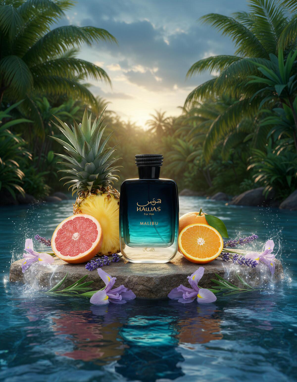 Rasasi Hawas Malibu Para Ele E - Perfume Fragrance Concentration avaliação e preço