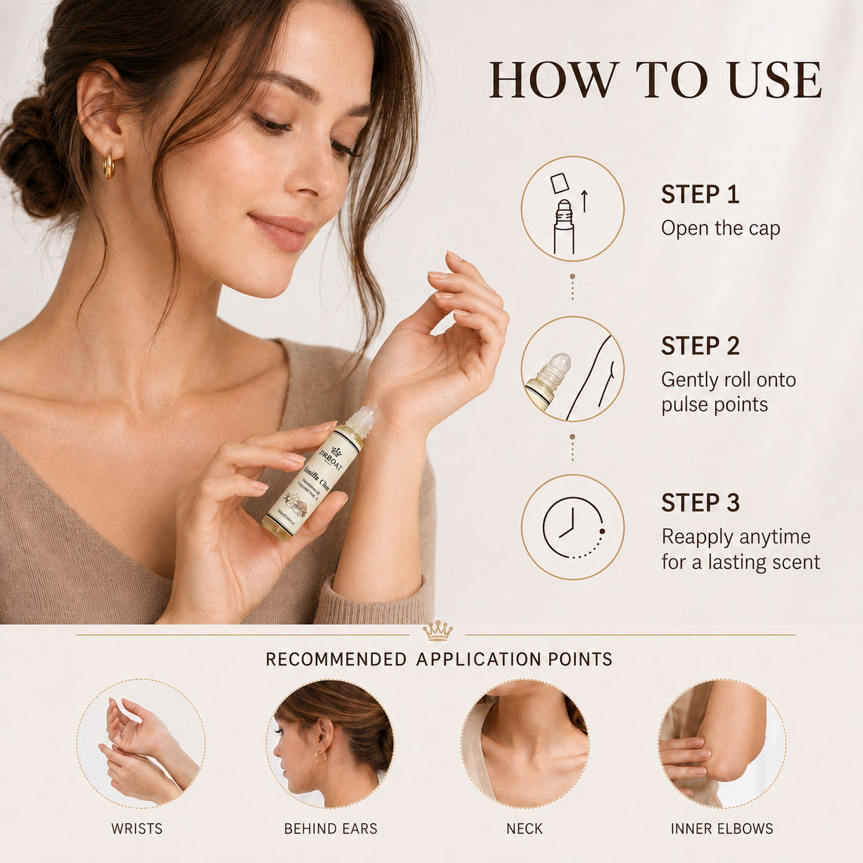 Óleo de perfume roll-on com ar - Perfume Fragrance Oil avaliação e preço