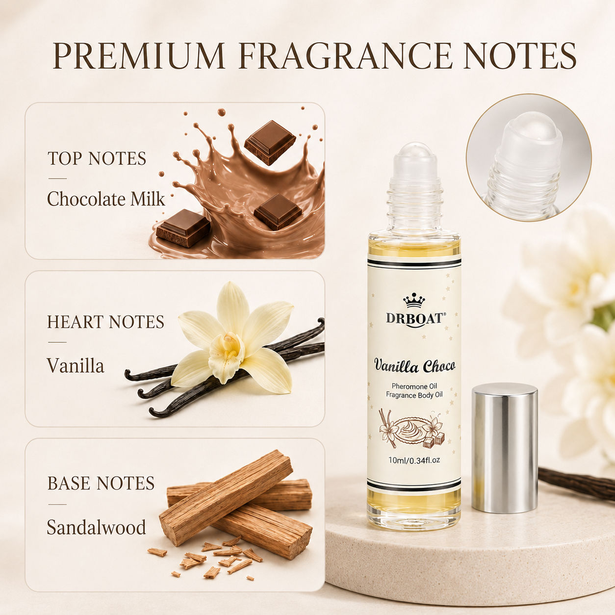 Óleo de perfume roll-on com ar - Perfume Fragrance Oil avaliação e preço