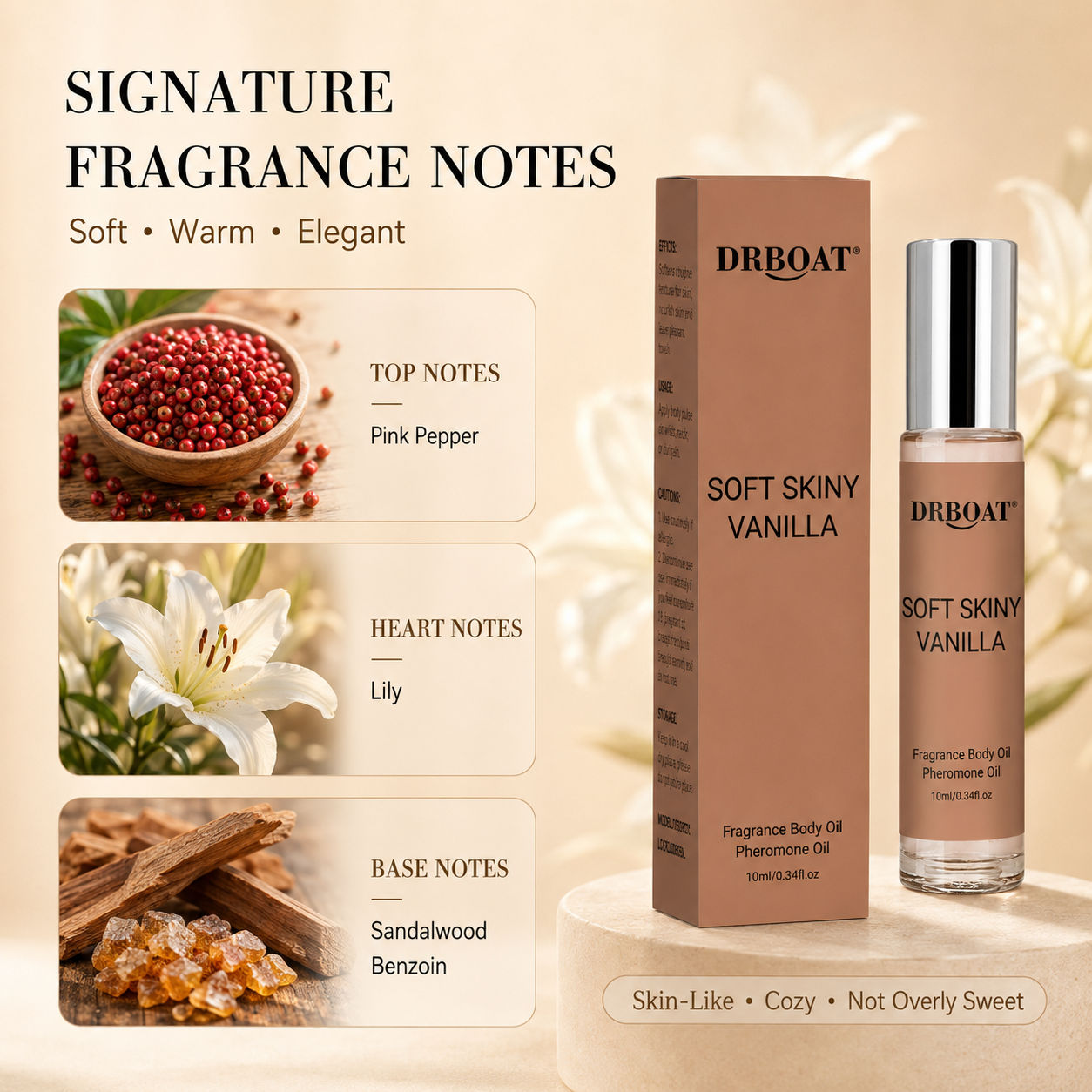 Óleo de fragrância roll-on par - Perfume Fragrance Oil avaliação e preço