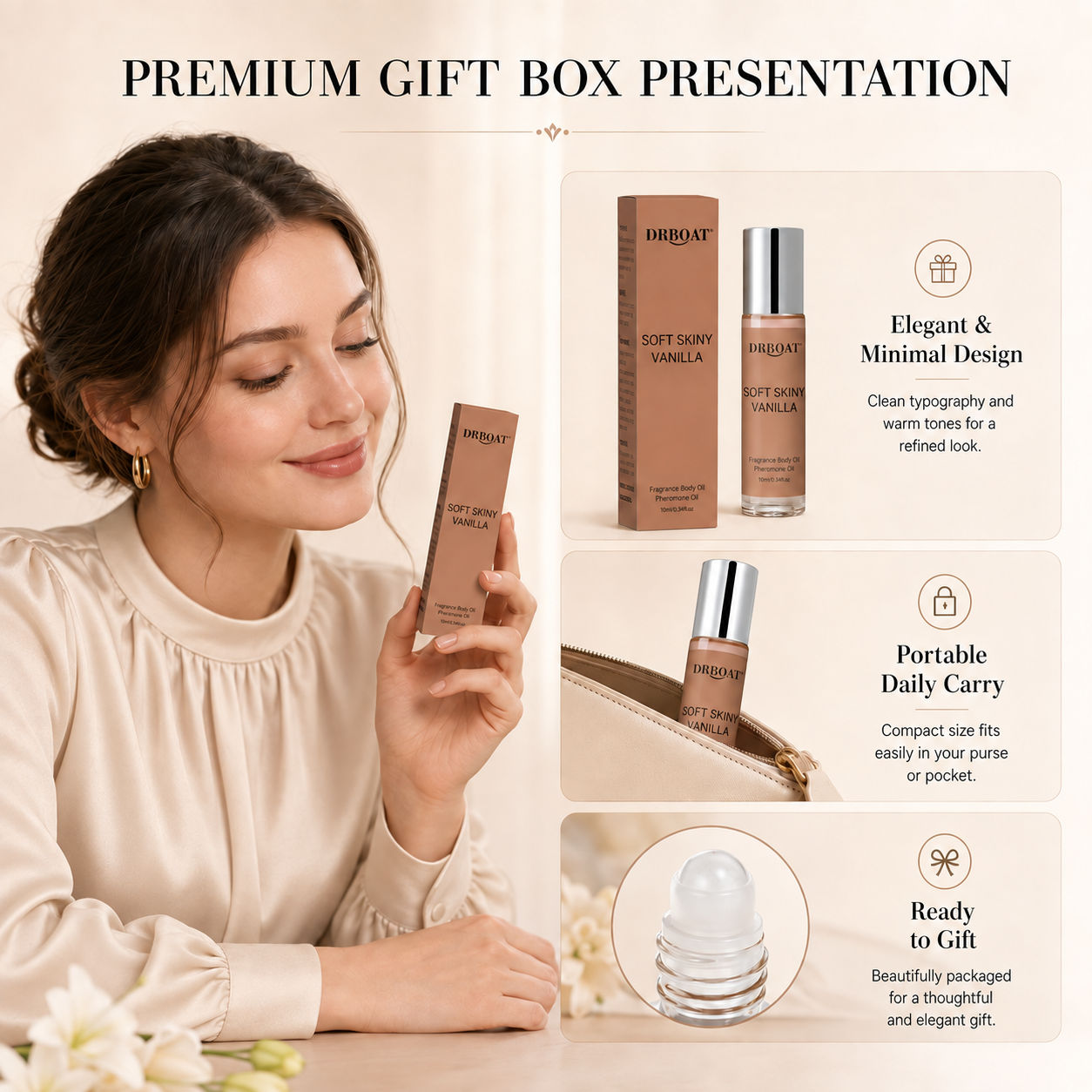 Óleo de fragrância roll-on par - Perfume Fragrance Oil avaliação e preço